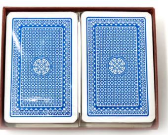 Club Casino 2 Blue Decks - Seconds Slightly Imperfect, Non-Returnable